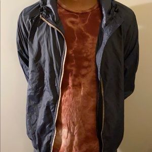 Dark Blue windbreaker from L.A. HEARTS